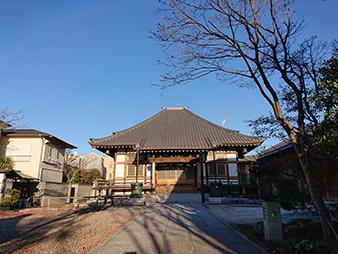 来迎山光林寺の本堂